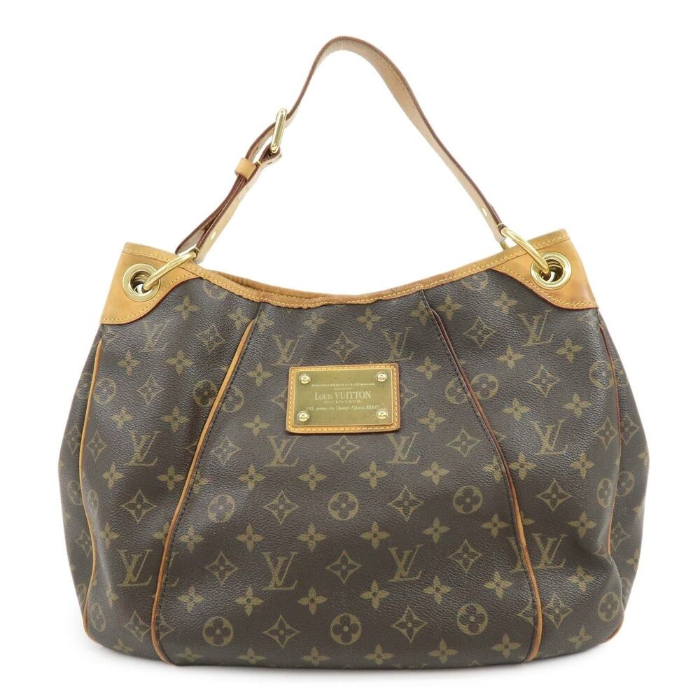 Louis Vuitton Monogram Galliera PM Shoulder Bag Brown